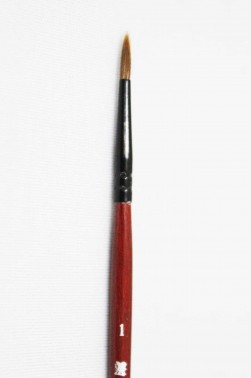 XDT Quality Brush: 941 Kolinsky Pointed Round 1