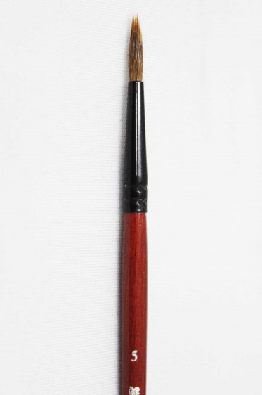 XDT Quality Brush: 941 Kolinsky Pointed Round 5