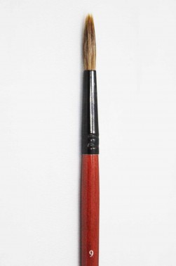 XDT Quality Brush: 941 Kolinsky Pointed Round 9