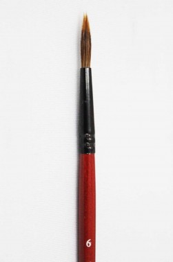 XDT Quality Brush: 941 Kolinsky Pointed 6