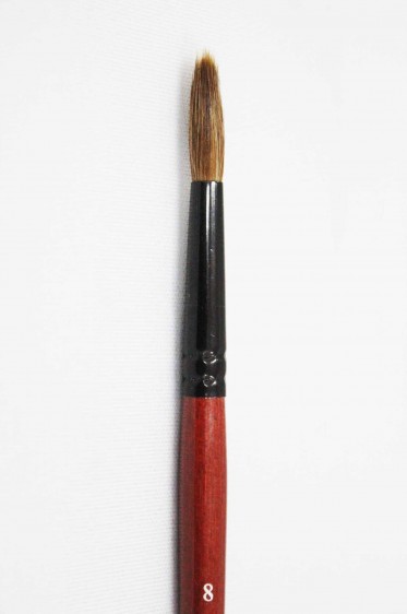 XDT Quality Brush: 941 Kolinsky Pointed 8