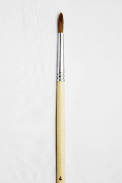 XDT Quality Brush: 150 Kolinsky Hair Round 4