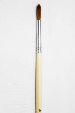 XDT Quality Brush: 150 Kolinsky Hair Round 6