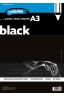 Derivan Black A3 150gsm 30 Sheets PAD +1 Free Derivan Ergopro Marker(random color)