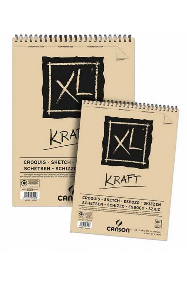 Canson XL: Canson XL Kraft A5 Pad 90g 40sh