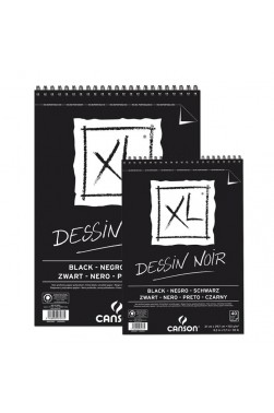 Canson XL Black A4 150g 40sheets PAD