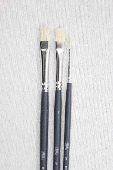 Winsor & Newton Foundation Brush Pack: Oil Brush Pack 21 Short Handle
