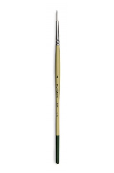 Jack Richeson Watercolor Brush: 8000 Pointed Round 3