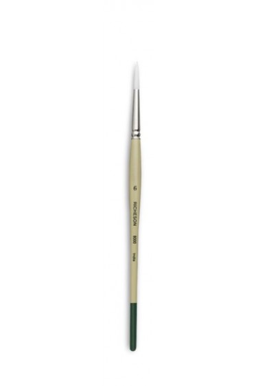 Jack Richeson Watercolor Brush: 8000 Pointed Round 6