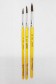 Pebeo Artist Brush: Pony Hair Pointed Round 3pcs Set