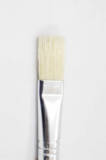 Pebeo Artist Brush: Glue Bristle Flat Brush 1/2