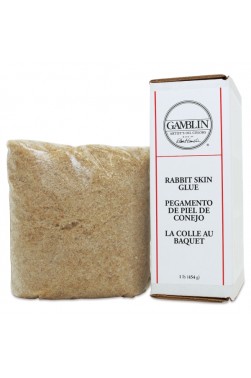 Gamblin Oil Medium: Rabbit Skin Glue 1lbs