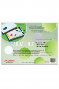Painting Pallete for Gouache & Watercolor: Masterson Aqua-Pro Watercolor Palette