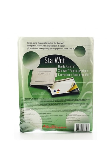 Painting Pallete for Gouache & Watercolor: Masterson Sta-Wet Handy Palette