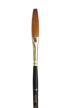 Hans Brush: 403L Camel Hair Flat Rigger 5/16"