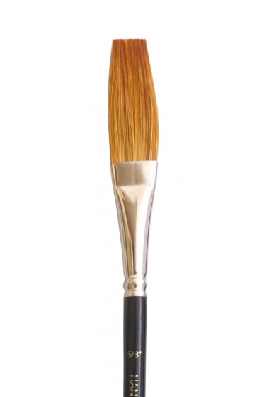 Hans Brush: 403L Camel Hair Flat Rigger 5/8"