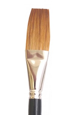 Hans Brush: 403L Camel Hair Flat Rigger 7/8"