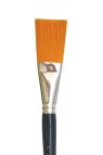 Hans Brush: 803L Synthetic Nylon Flat Rigger 1"