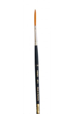 Hans Brush: 803L Synthetic Nylon Flat Rigger 1/16"