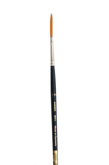 Hans Brush: 803L Synthetic Nylon Flat Rigger 1/16"