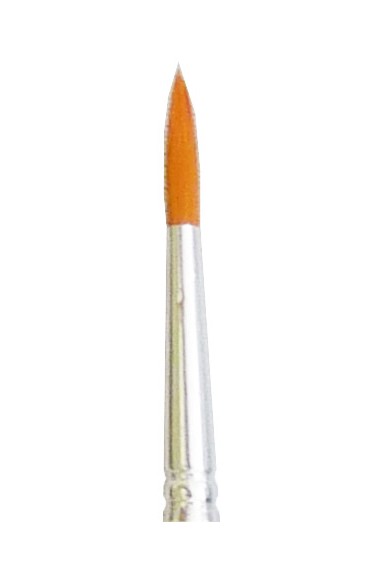 Hans Brush: 99602 Synthetic Nylon Round 8