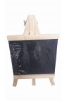 Wooden Table Easel with Blackboard 23x12cm