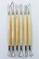 XDT Pottery Tool: XDT Pottery Tool Double Head 6pcs Set