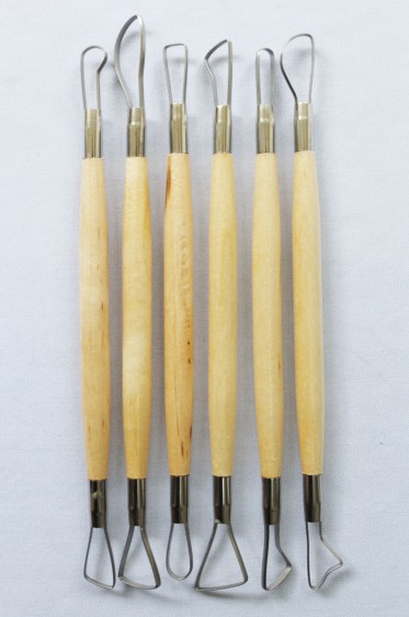 XDT Pottery Tool: XDT Pottery Tool Double Head 6pcs Set