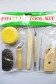 Sculpture & Pottery Tools:  Shuangfeng Pottery Tool Kit 8pcs Set