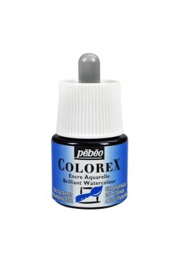 Pebeo Colorex Brilliant Watercolor Ink : Ultramarine 45ml