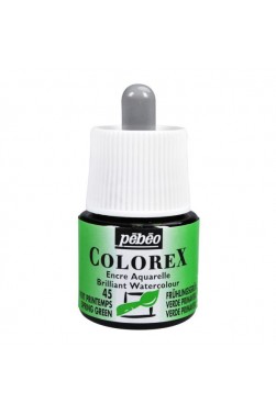 Pebeo Colorex Brilliant Watercolor Ink : Spring Green 45ml