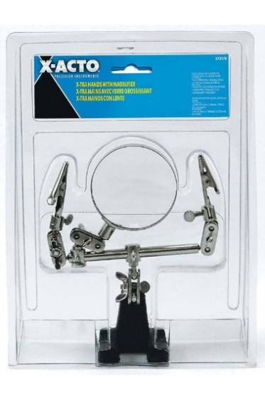 Cutter, Knife & Blades: X-Acto Extra Hand with Magnifier