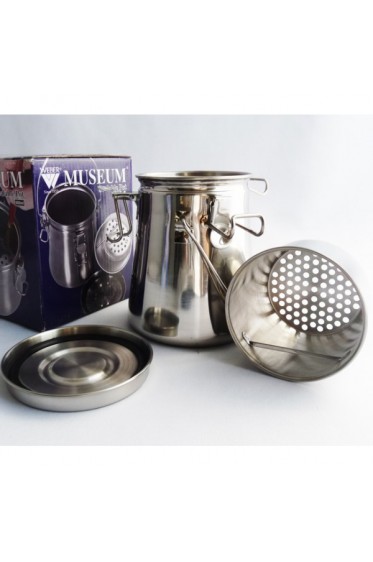 Brush Holder & Washer: Mijello Museum Sealable Pot Brush Bath 600ml