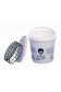Brush Holder & Washer: Bob Ross Brush Cleaning Bucket with Screen