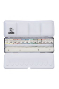 Schmincke Horadam Aquarell:  Metal Set  12 Half Pan
