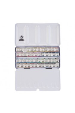 Schmincke Horadam Aquarell:  Metal Set  48 Half Pan
