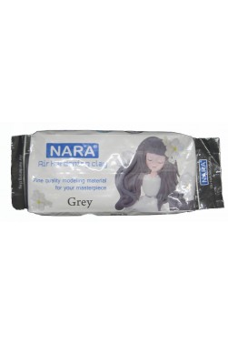 Nara Air Hardening Clay : Nara Air Hardening Clay Grey 500g