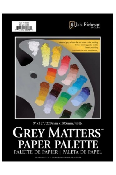 Jack Richeson Grey Matters Palette 9X12