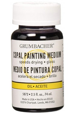 Grumbacher Oil Medium: Grumbacher Copal Painting Medium 74ml