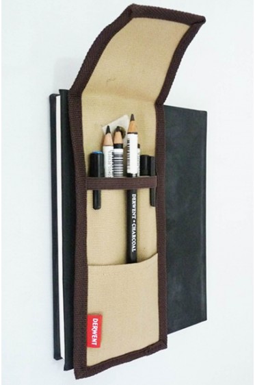 Carrying Case: Derwent Pencil Pouch Traveller Pencil Pouch 12 Stores Pencil