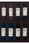 Unison Colour Handmade Soft Pastel:  Midnight 8 Set