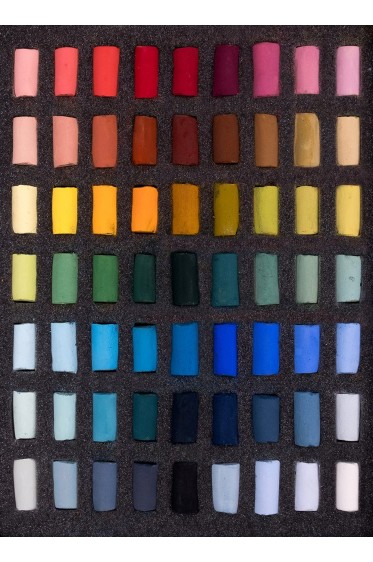 Unison Colour Handmade Soft Pastel: Starter 63 Half-Stick Set