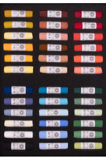 Unison Colour Handmade Soft Pastel: Starter 36 Set