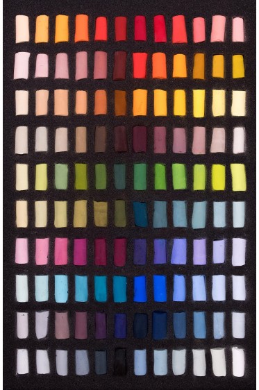 Unison Colour Handmade Soft Pastel: Starter 120 Half-Stick Set