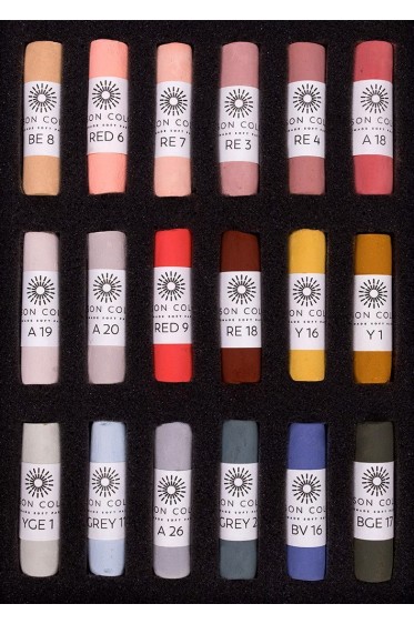 Unison Colour Handmade Soft Pastel: Portrait 18 Set