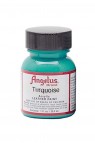 Angelus Acrylic Leather Paint: Turquoise 1oz