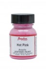 Angelus Acrylic Leather Paint: Hot Pink 1oz