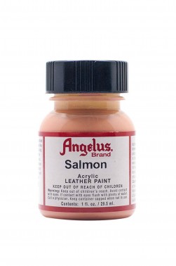 Angelus Acrylic Leather Paint: Salmon 1oz