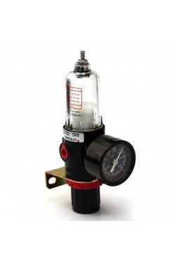 Air Compressor: Moisture Trap With Gauge Kit AFR-2000