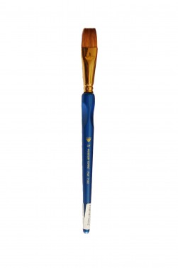Weber Museum Topaz Brush: Sable Blend Flat 3/4